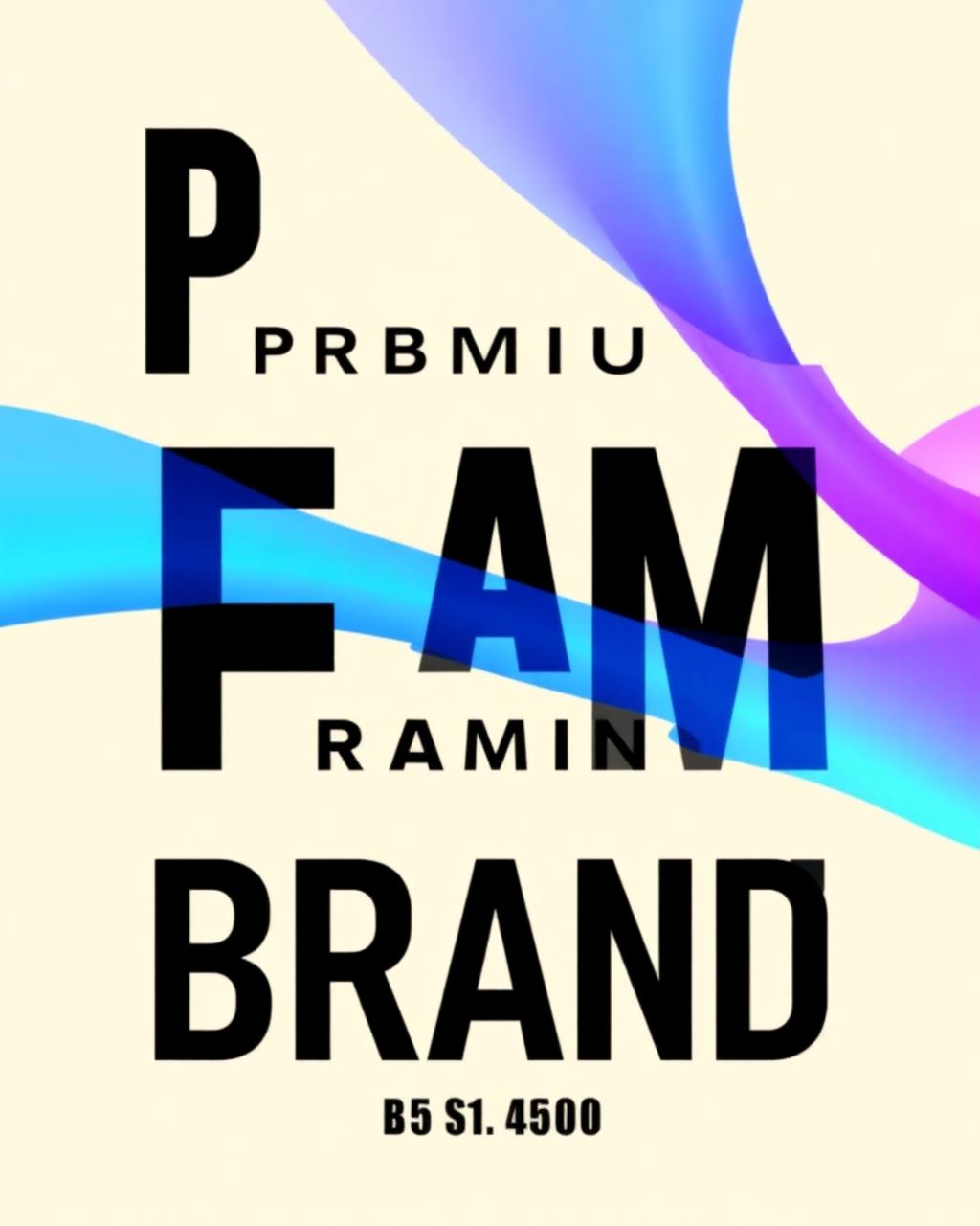 Premium Brand Poster
